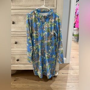 Lilly Pulitzer, Skipper Popover Dress- size Large